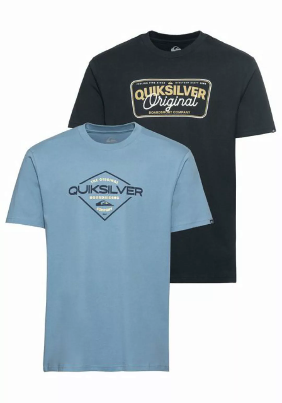 Quiksilver T-Shirt (Packung, 2-tlg., 2er-Pack) günstig online kaufen