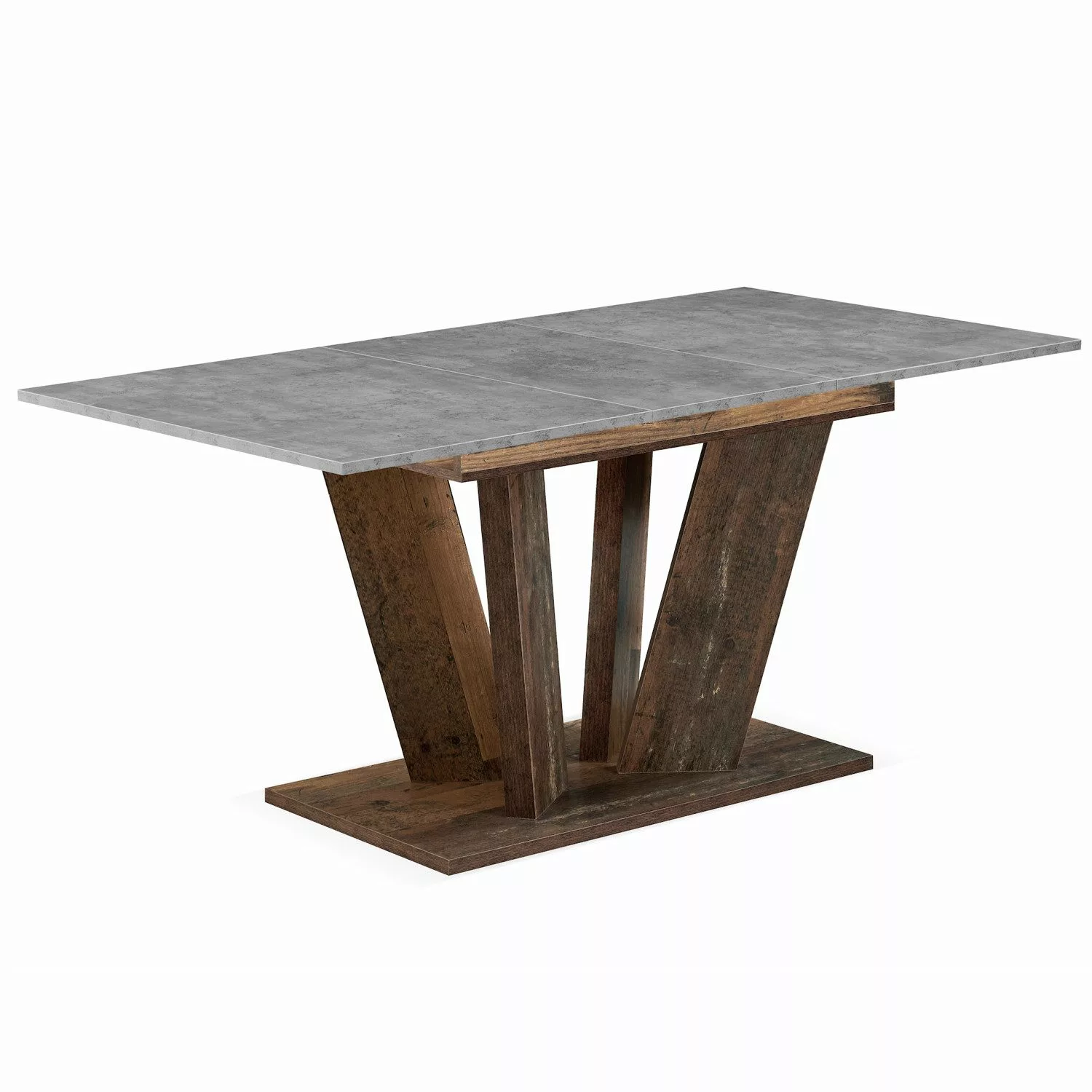 B&D home Säulen-Esstisch WILLEM, ausziehbar, 120-160cm, günstig online kaufen