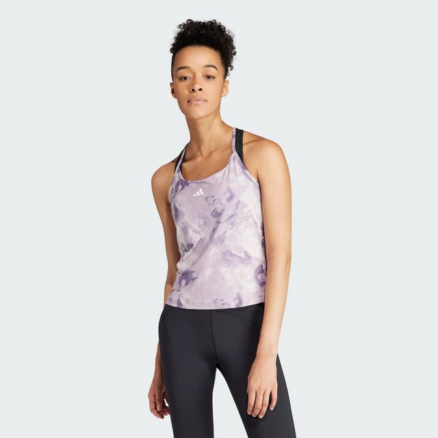 adidas Performance Tanktop TRAIN ESSENTIALS AOP FLOWER TIE-DYE TANKTOP günstig online kaufen