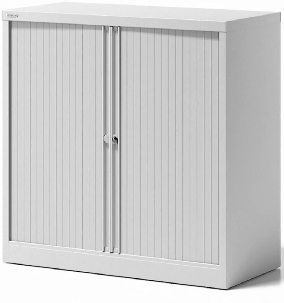 Bisley Aktenschrank Rollladenschrank Essentials 1 Fachboden 2 Ordnerhöhen v günstig online kaufen