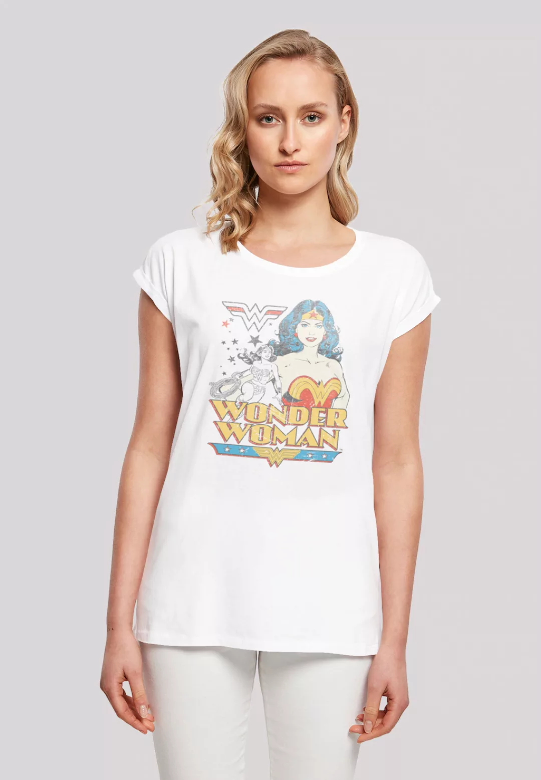 F4NT4STIC T-Shirt "DC Comics Superhelden Wonder Woman Posing" günstig online kaufen