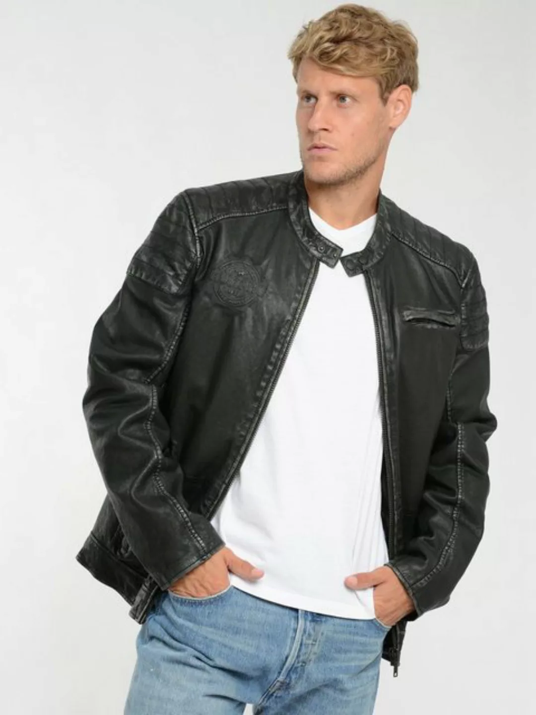 MUSTANG Bikerjacke 31021522 günstig online kaufen