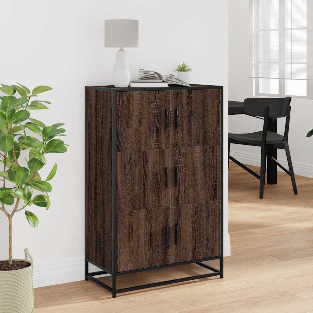 vidaXL Highboard Highboard Braun Eichen-Optik 68x35x106,5cm günstig online kaufen