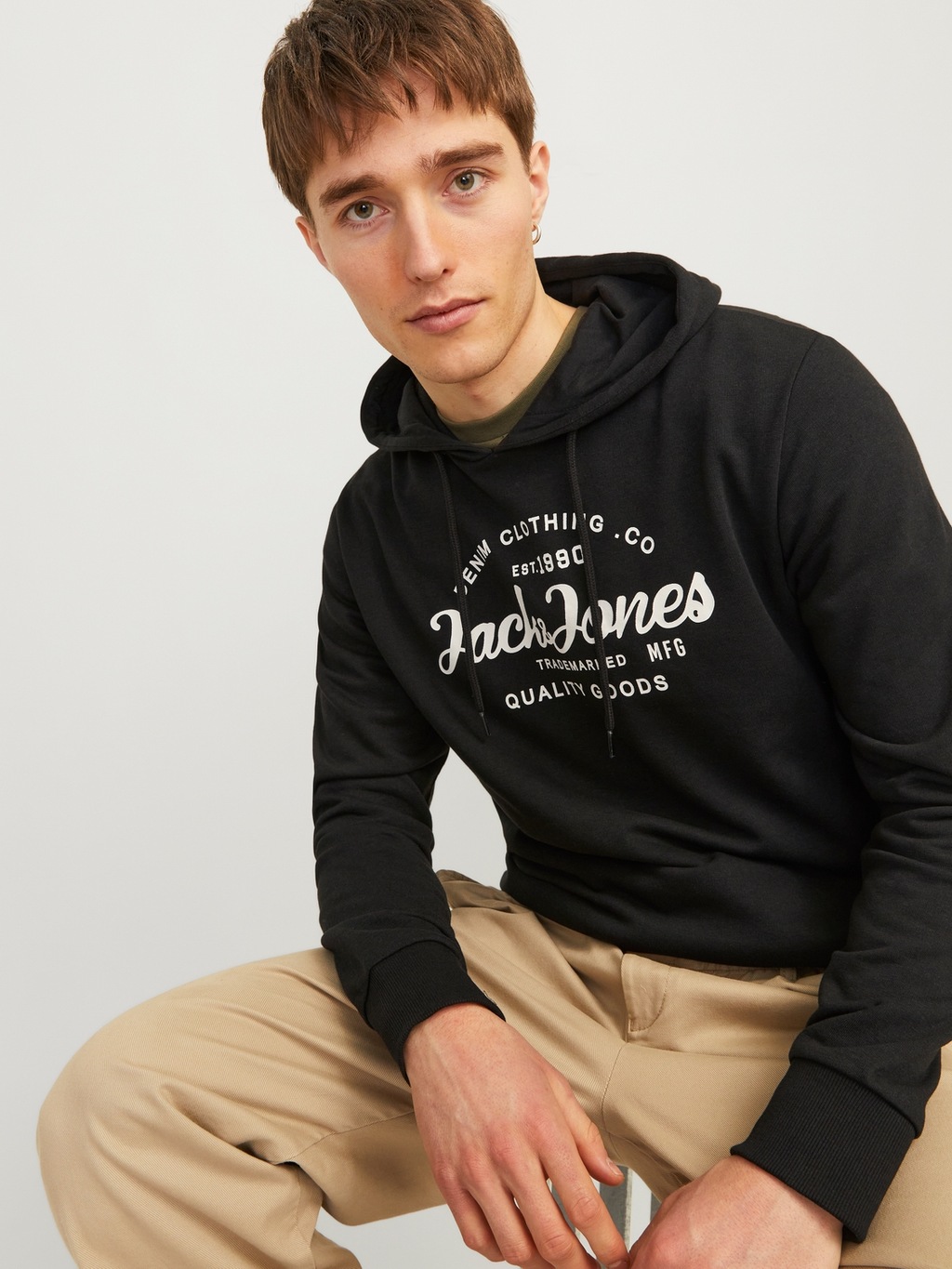 Jack & Jones Hoodie "JJFOREST SWEAT HOOD" günstig online kaufen