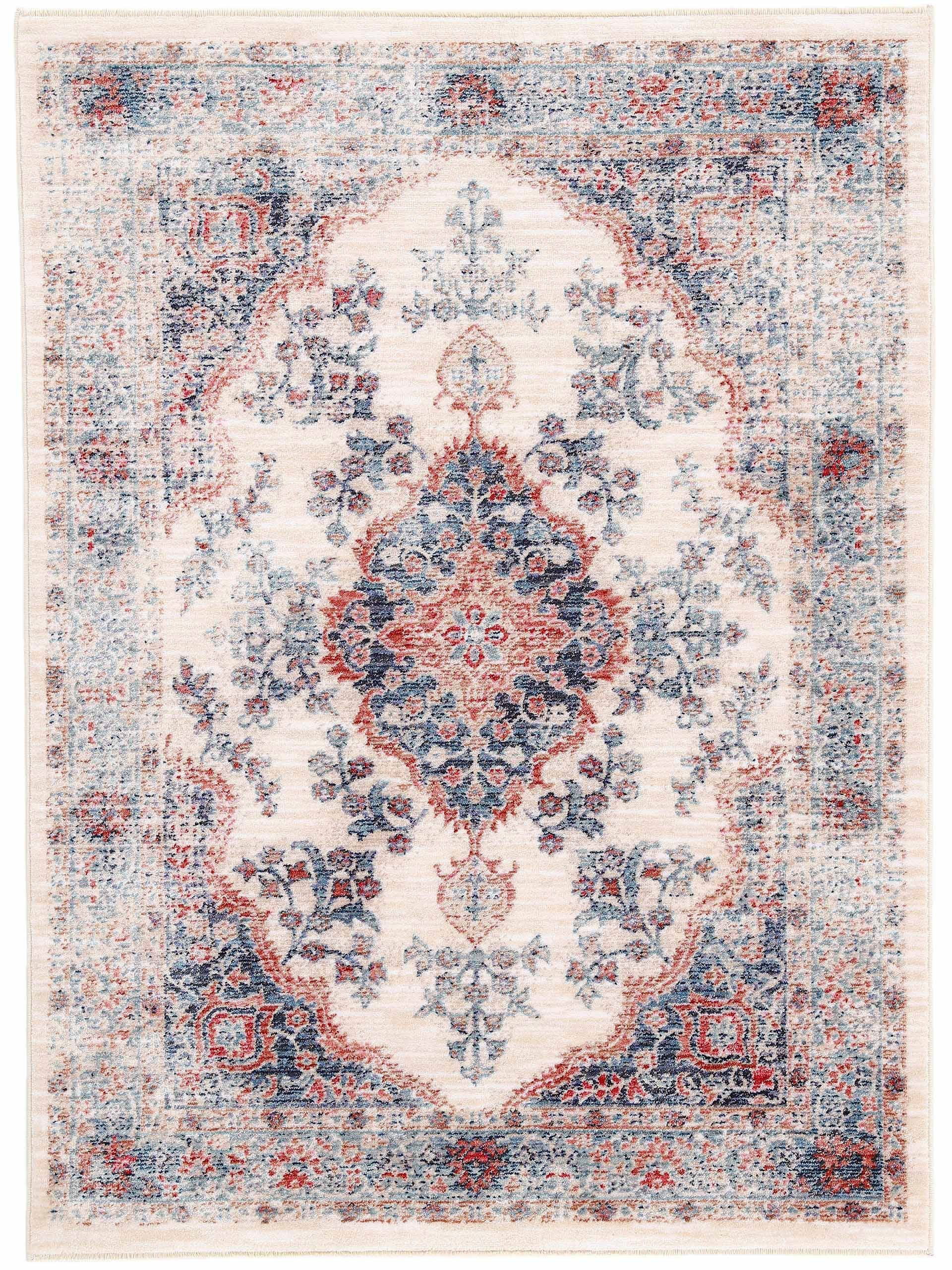 carpetfine Teppich »Phoenix«, rechteckig, 6 mm Höhe, Vintage Orient Look, m günstig online kaufen