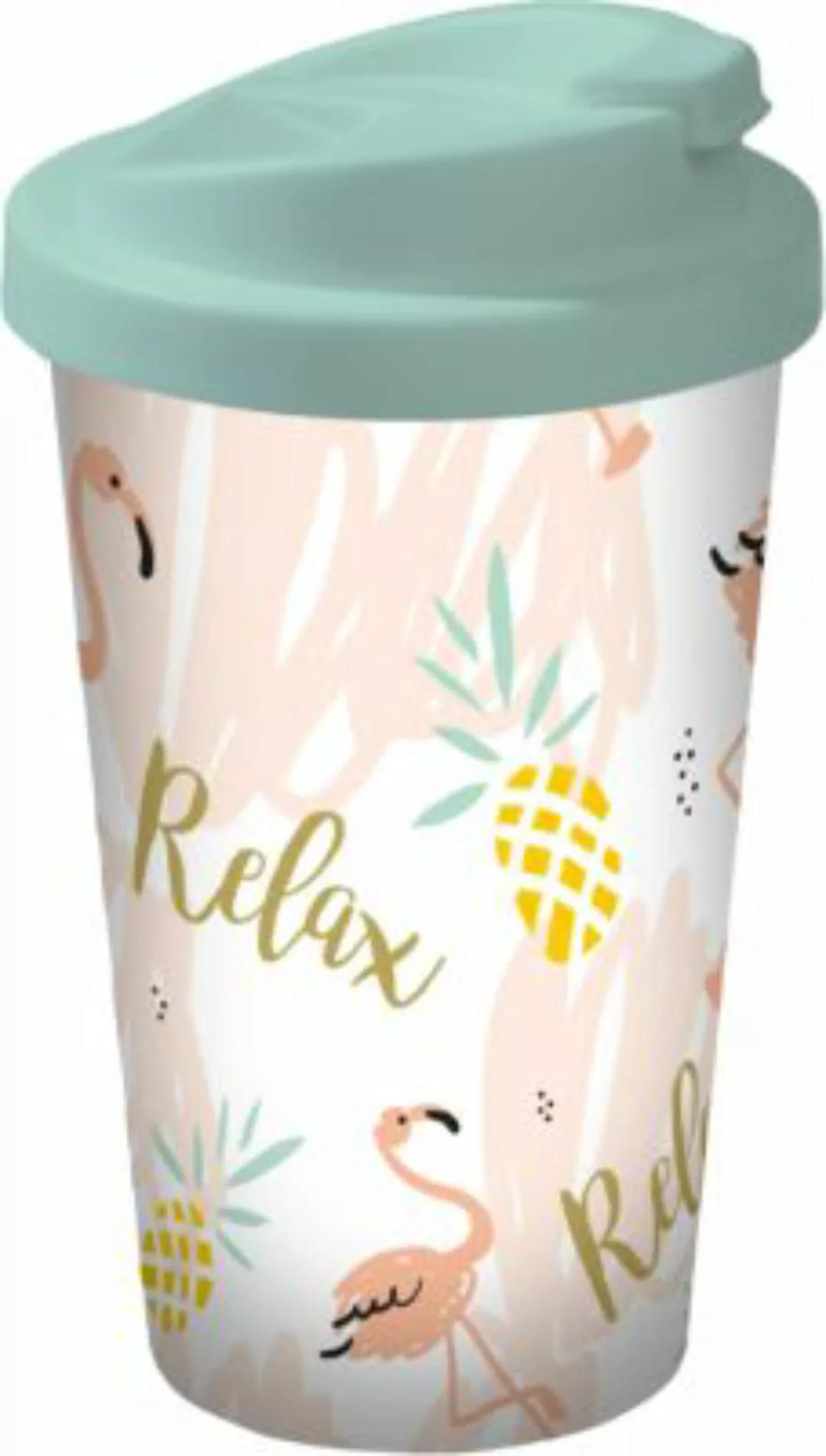 Infinite "Coffee to go Becher ""Relax"", 400ml" mehrfarbig günstig online kaufen