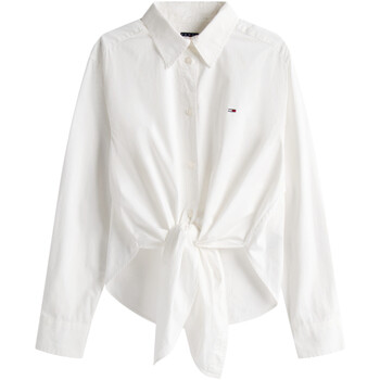 Tommy Hilfiger  Blusen TJW LS TIE FRONT SHI DW0DW20990 günstig online kaufen