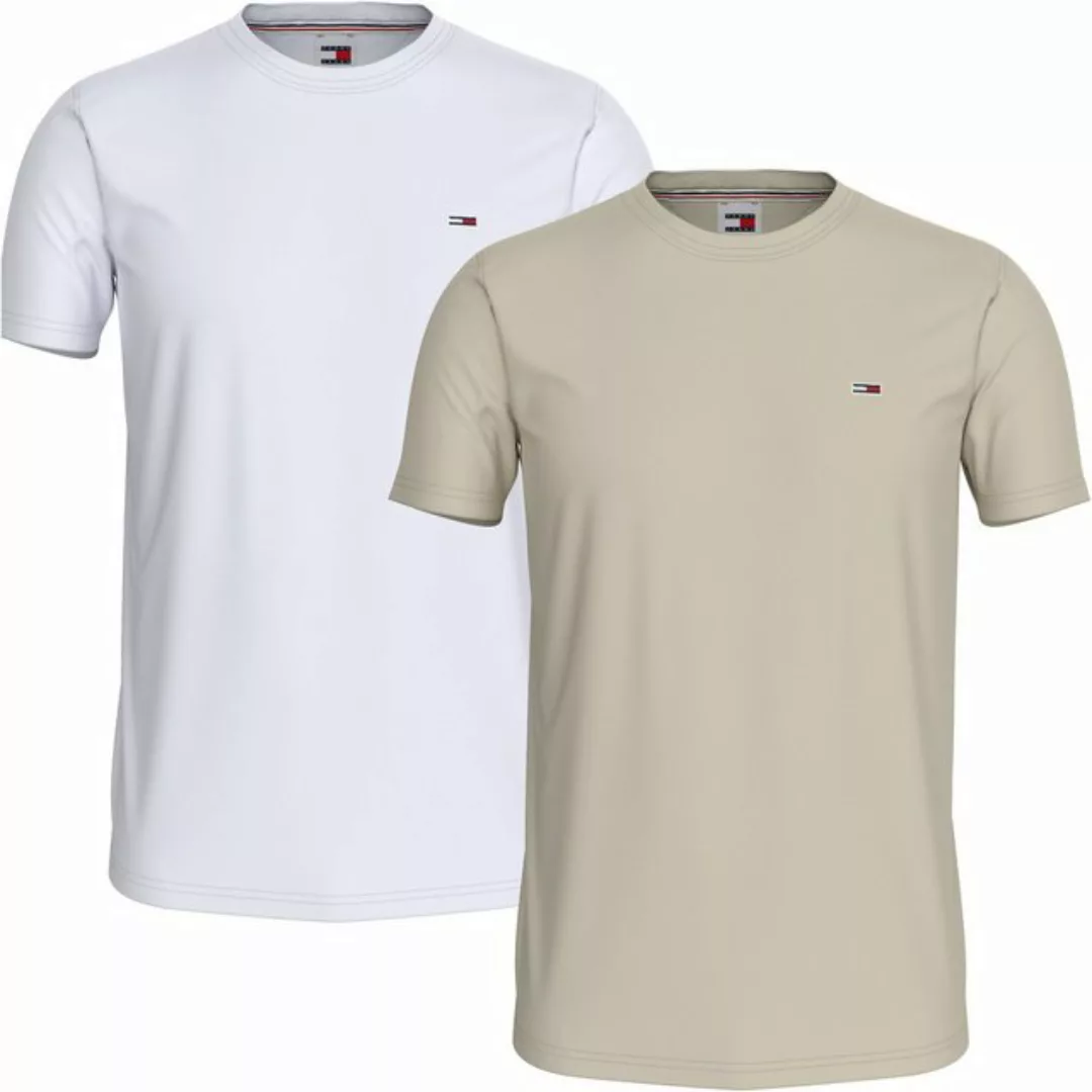 Tommy Jeans T-Shirt TJM 2PACK SLIM JERSEY TEE (Packung, 2-tlg., 2er-Pack) m günstig online kaufen