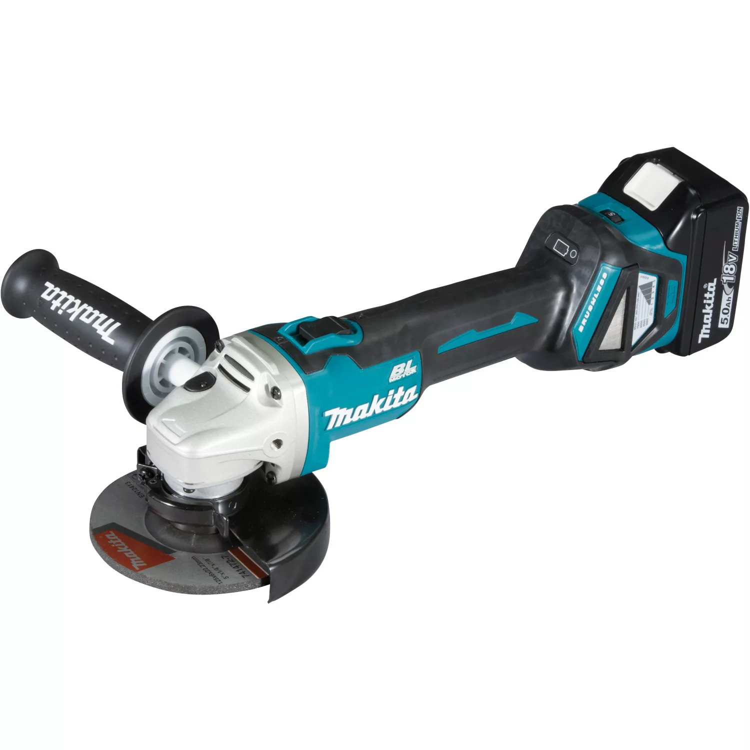 Makita Akku-Winkelschleifer DGA511RTJ mit 18 V günstig online kaufen