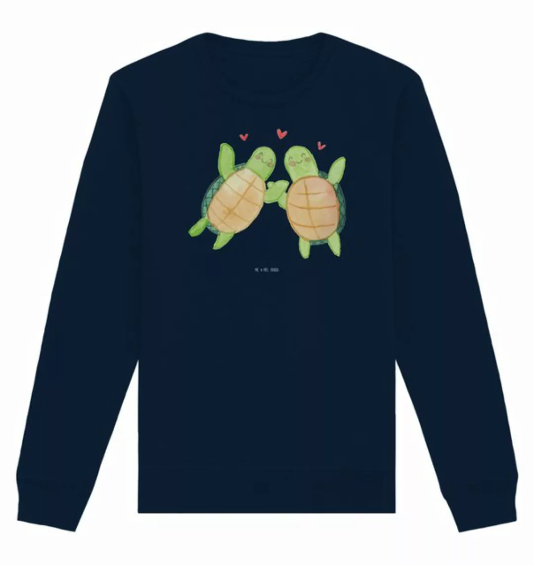 Mr. & Mrs. Panda Longpullover Größe XXL Schildkröten Paar - French Navy - G günstig online kaufen