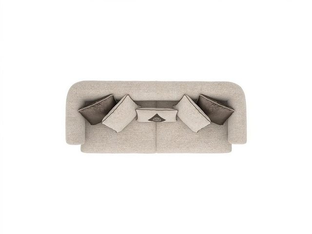 JVmoebel 2-Sitzer Wohnzimmer Modern Design Zweisitzer Sofa Einrichtung Text günstig online kaufen