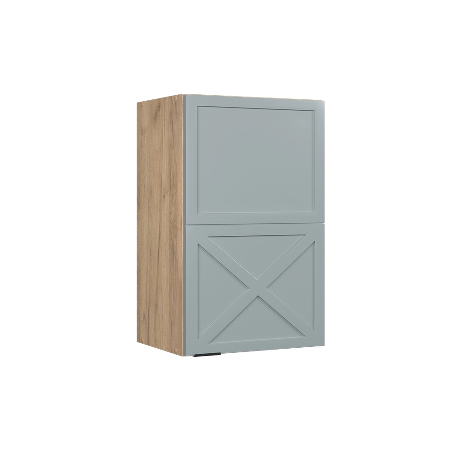 Vicco Hängeschrank Fame-Line, Hellblau-grau/Goldkraft Eiche, 45 günstig online kaufen