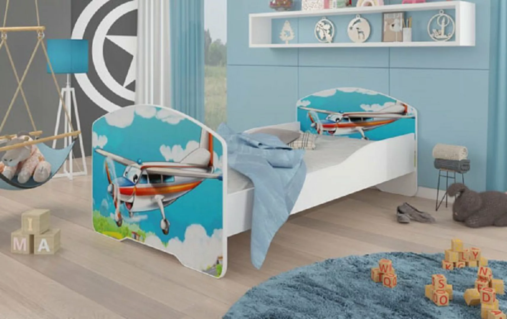 Feldmann-Wohnen Kinderbett PEPE (Liegefläche: 80 x 160 cm), Motiv wählbar günstig online kaufen
