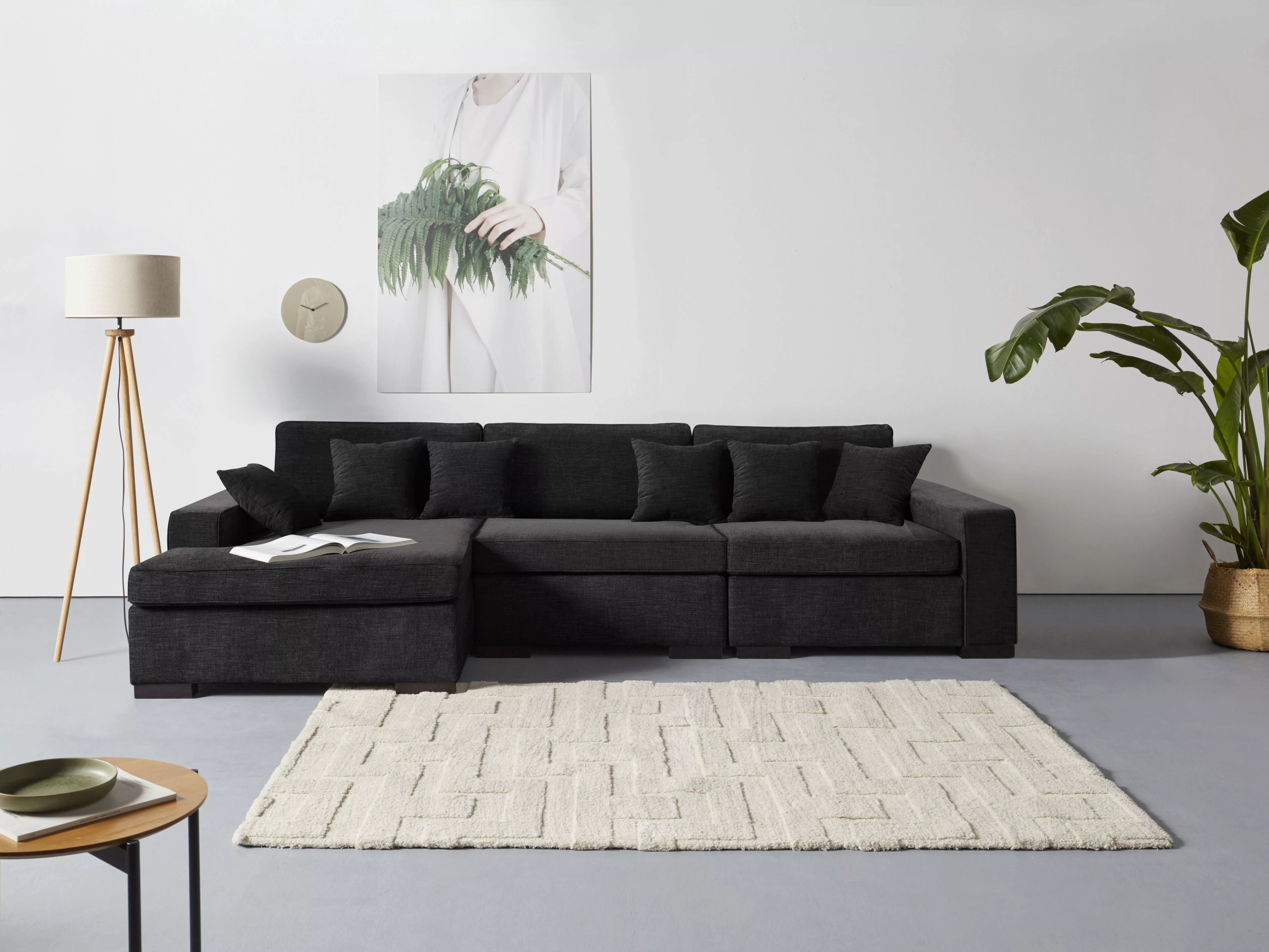 Guido Maria Kretschmer Home&Living Ottomane "Skara L-Form", Lounge-Sofa mit günstig online kaufen