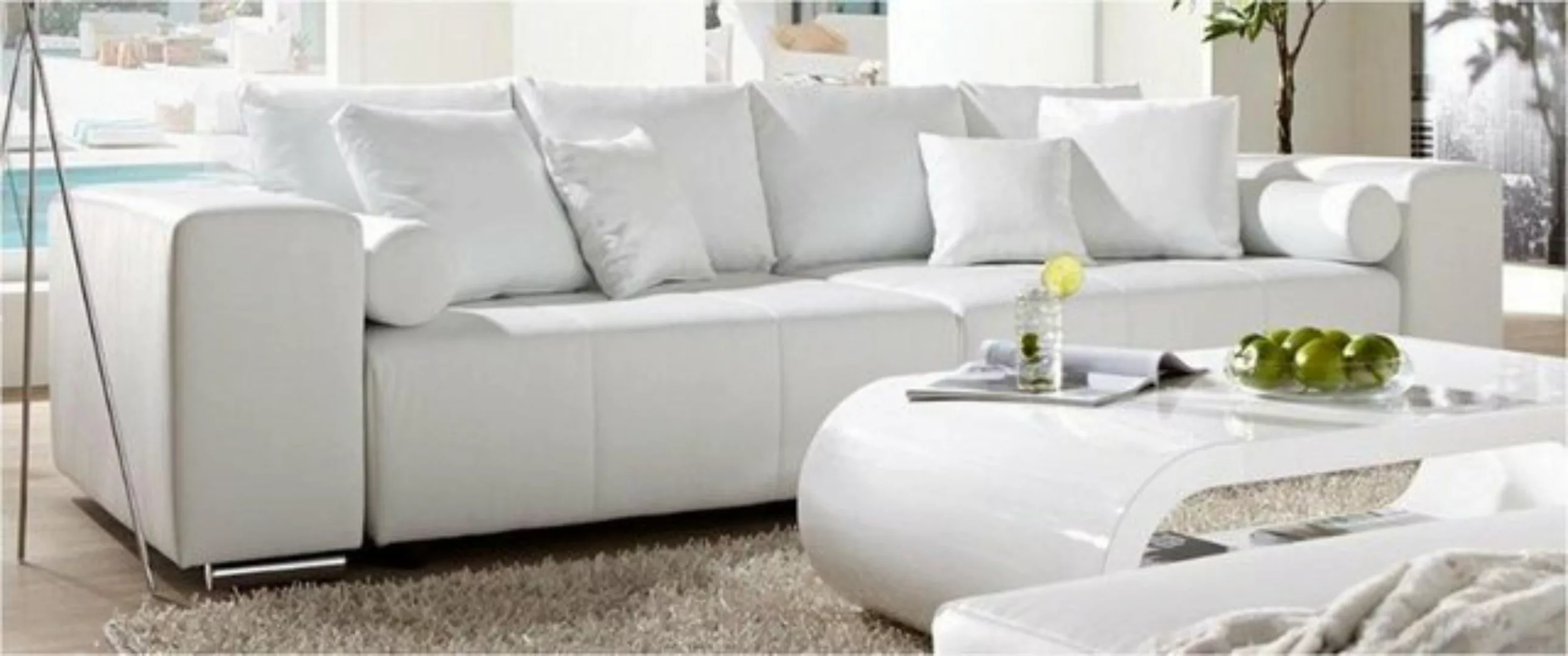 Xlmoebel Sofa Gemütliches Viersitzer-Sofa mit Relaxfunktion und Bettfunktio günstig online kaufen