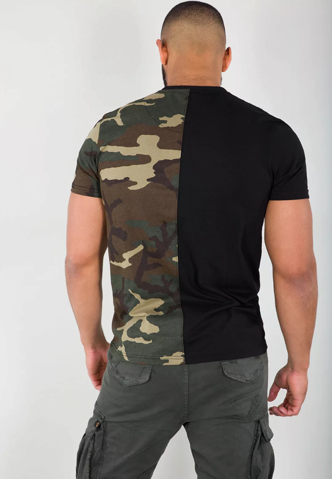 Alpha Industries T-Shirt "ALPHA INDUSTRIES Men - T-Shirts Camo Half T" günstig online kaufen