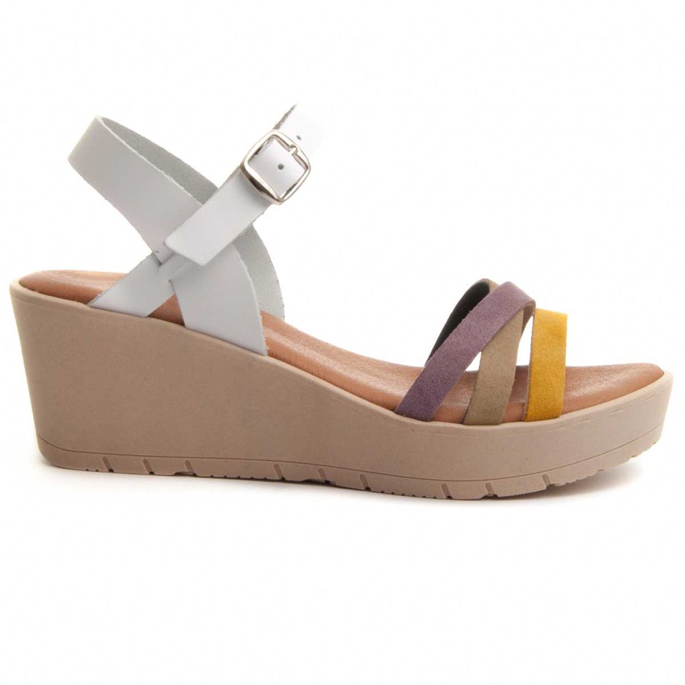 Purapiel Sandale Keilleder Und Pure Piel Gel Confortgel 43 EU 36 günstig online kaufen