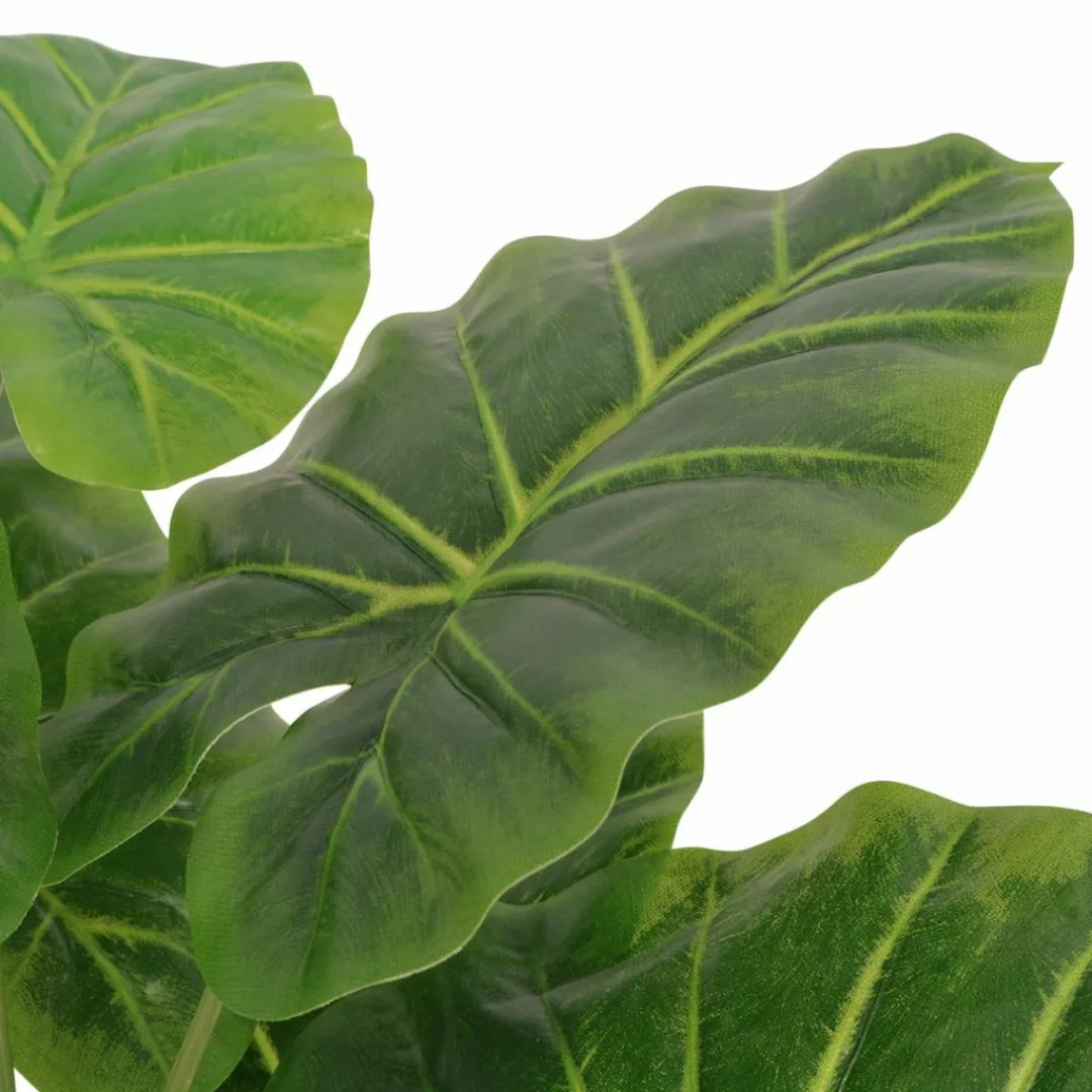 Künstliche Taro-pflanze Mit Topf 45 Cm Grün günstig online kaufen