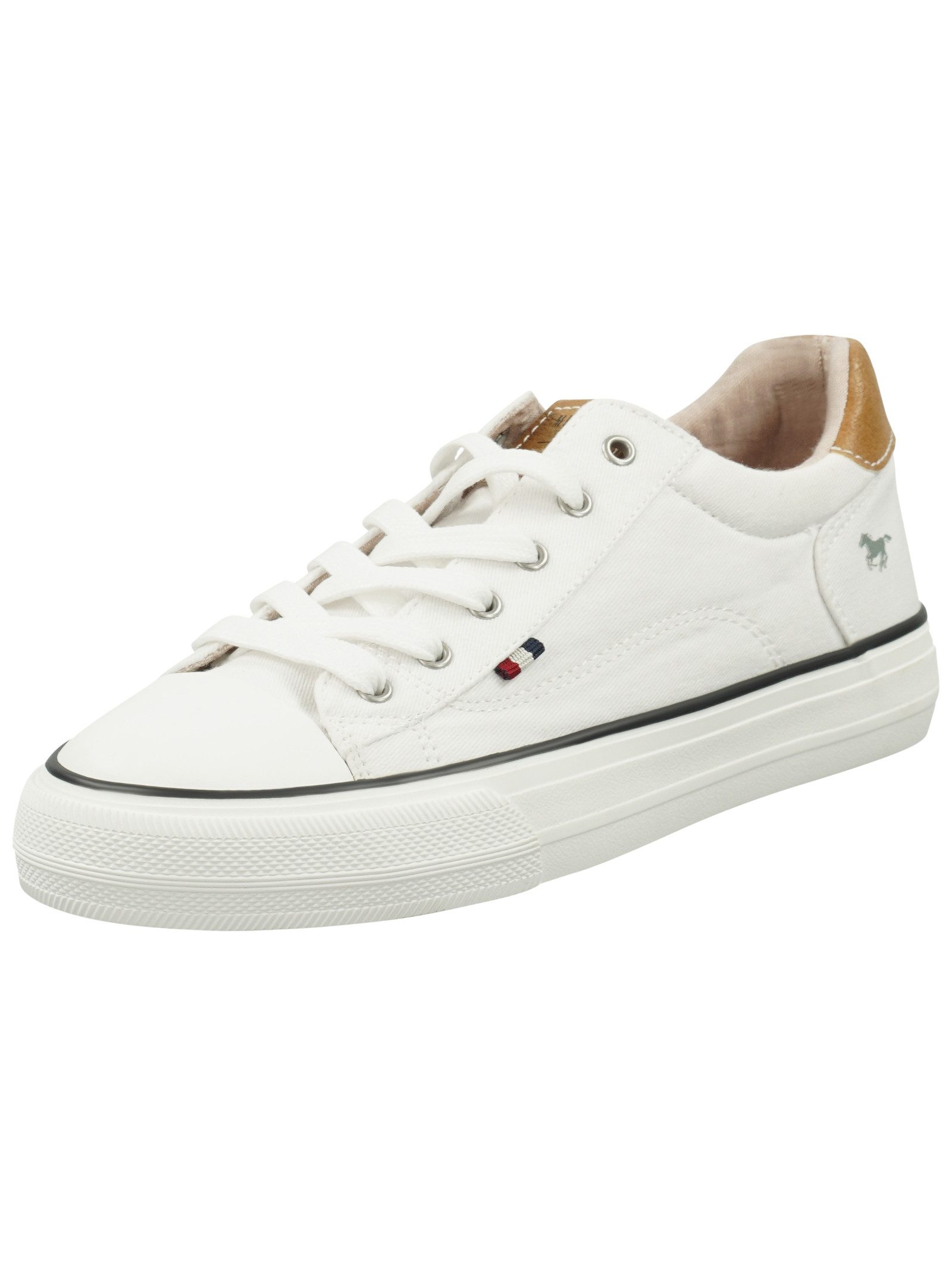 Mustang Shoes Sneaker "Mustang Shoes Sneaker Lederimitat/Textil" günstig online kaufen