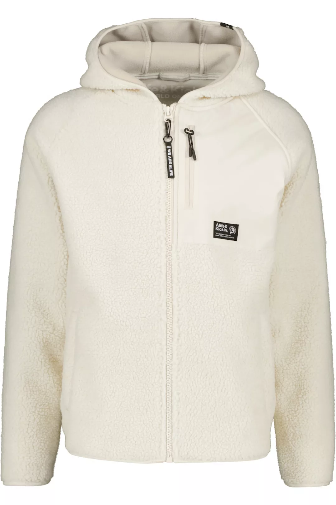 Alife & Kickin Kapuzensweatjacke "Herren HARALDAK G TEDDY HOODED SWEAT JACK günstig online kaufen