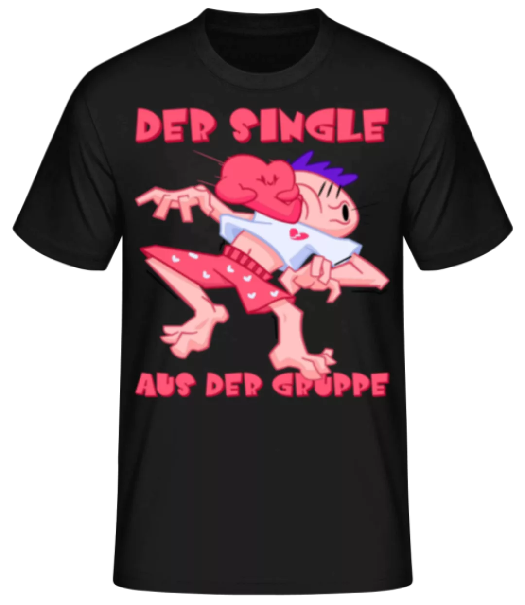 Der Single Aus Der Gruppe · Männer Basic T-Shirt günstig online kaufen