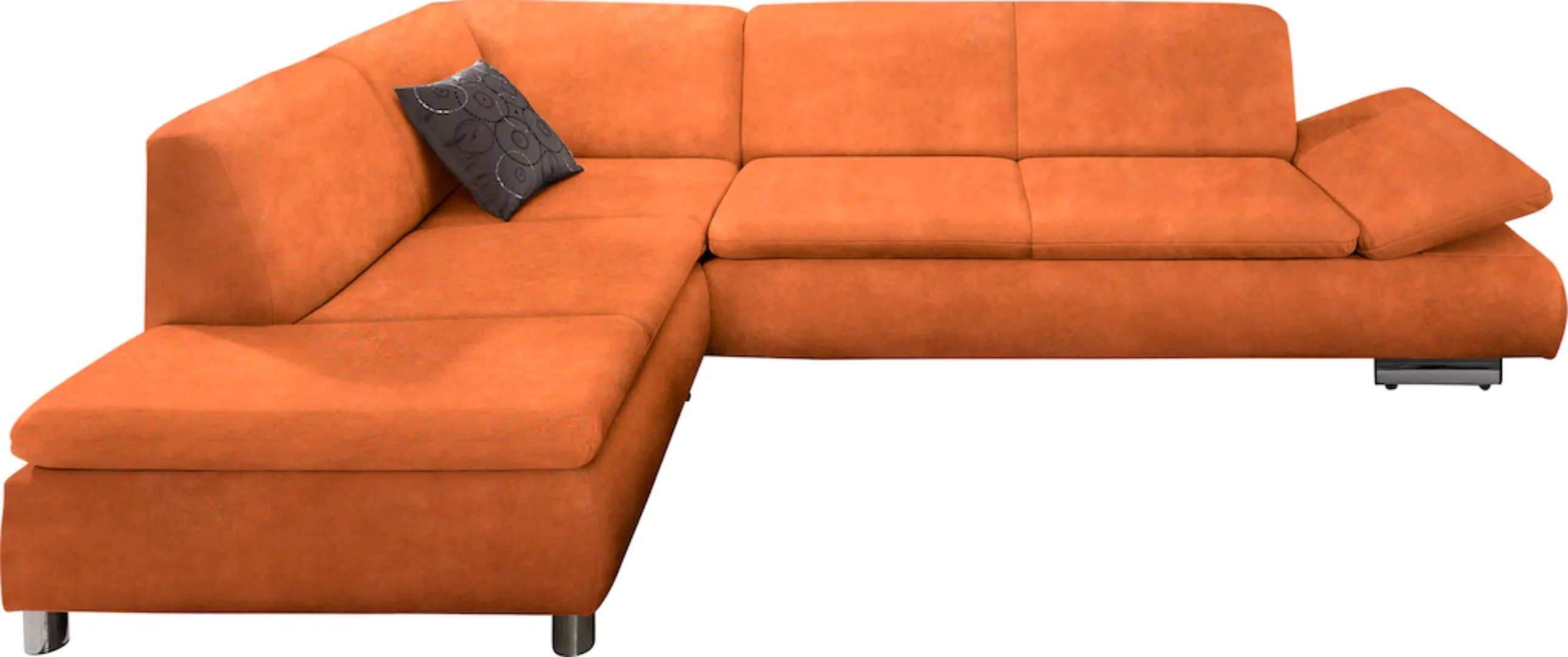 Max Winzer Ecksofa "Toulouse", mit klappbaren Armlehnen, Breite 271 cm günstig online kaufen