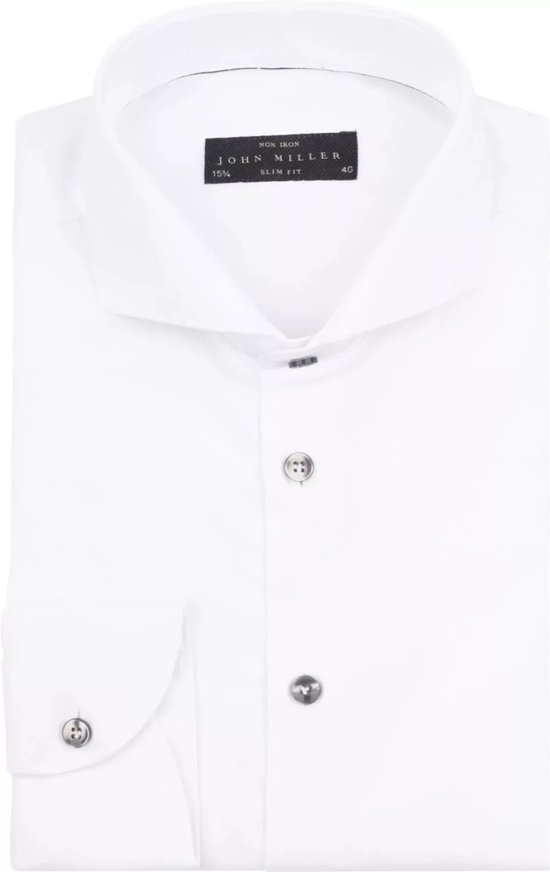 John Miller Hemd Non Iron Weiß - Größe 42 günstig online kaufen