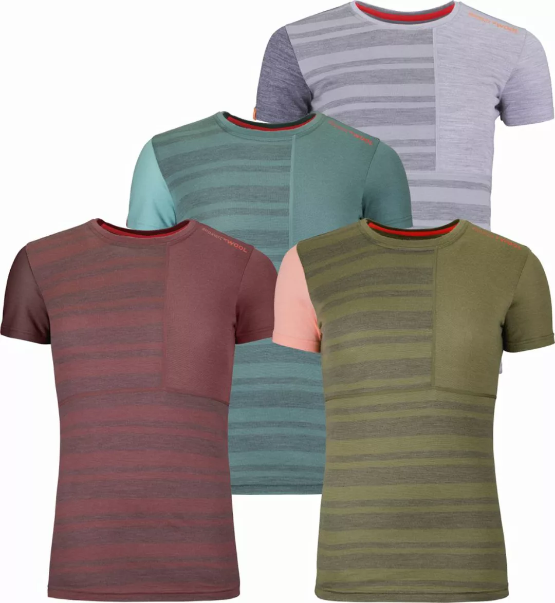 Ortovox Merino 185 ROCK'N'WOOL Short Sleeve Women - Funktionsunterwäsche günstig online kaufen