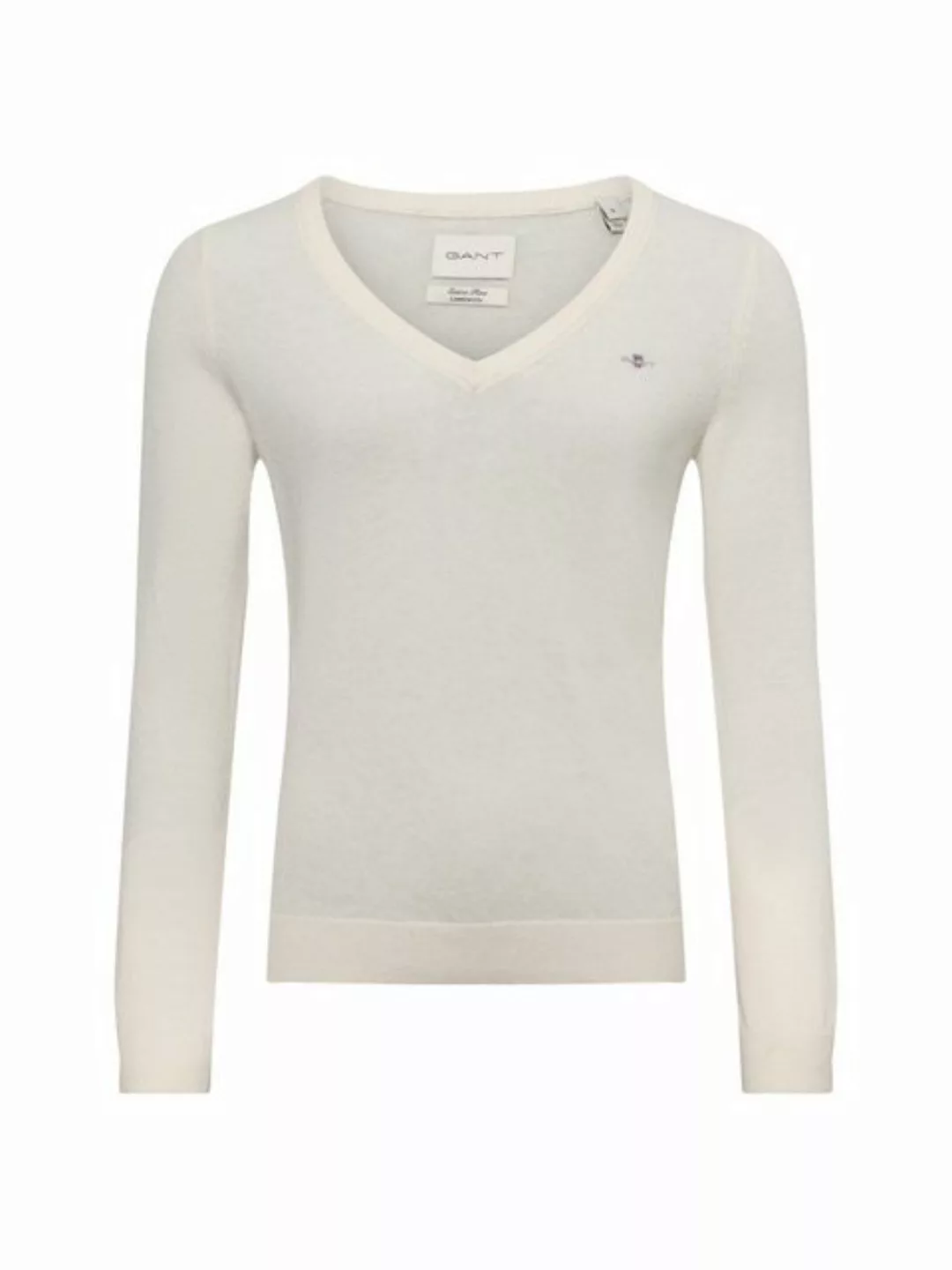 Gant V-Ausschnitt-Pullover "EXTRAFINE LAMBSWOOL V-NECK" günstig online kaufen