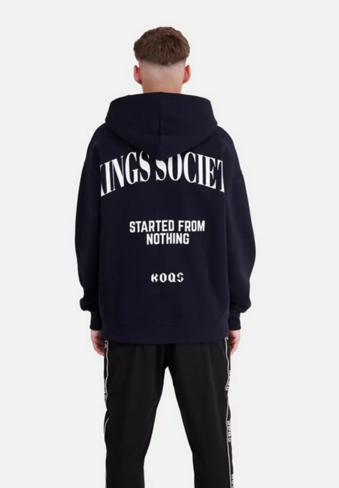 KOQS Sweatjacke Kings Society günstig online kaufen