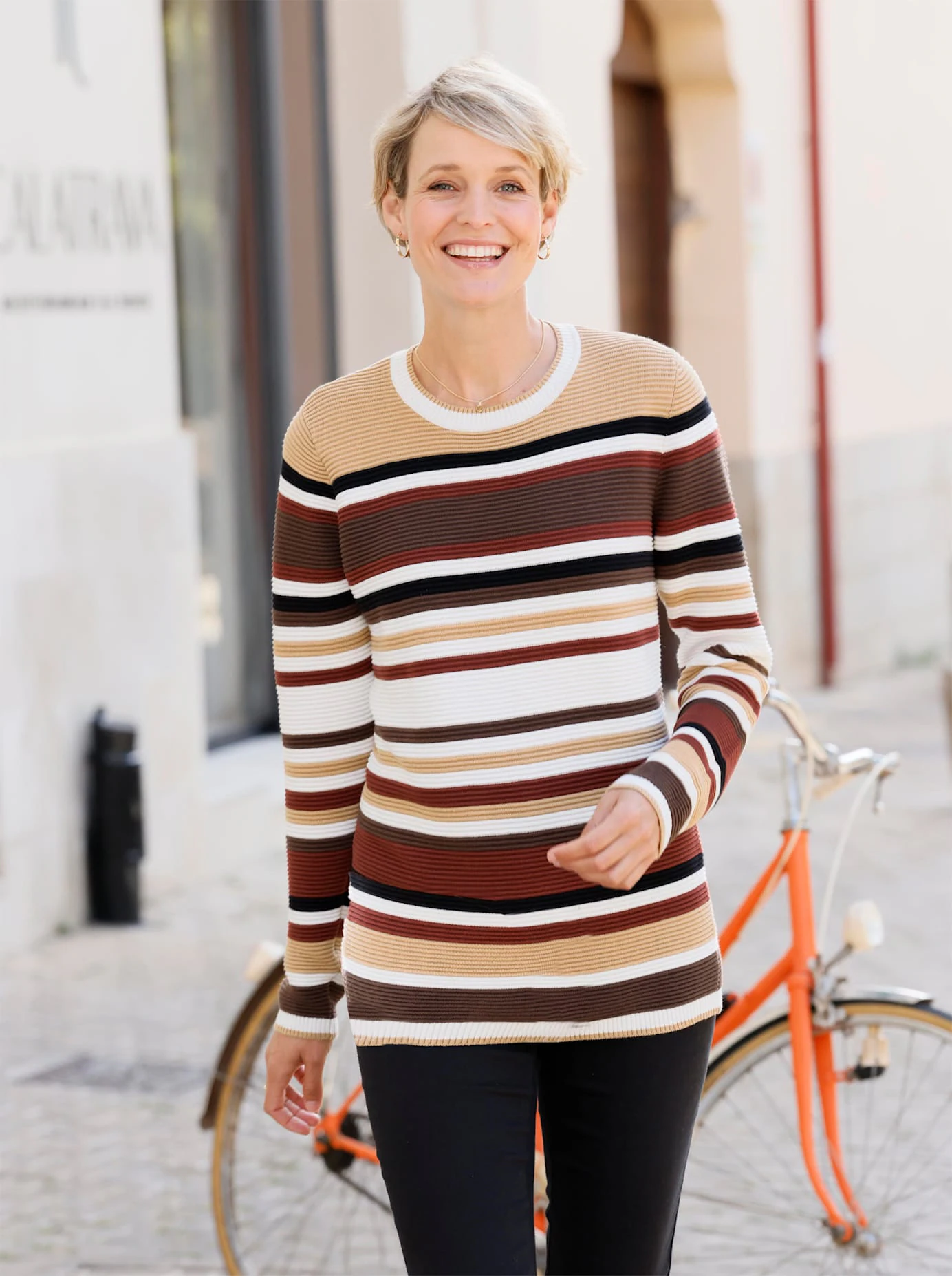 Classic Basics Rundhalspullover "Rundhals-Pullover" günstig online kaufen
