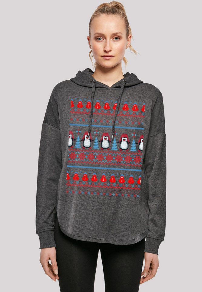 F4NT4STIC Kapuzenpullover "Christmas Pinguin Muster", Print günstig online kaufen