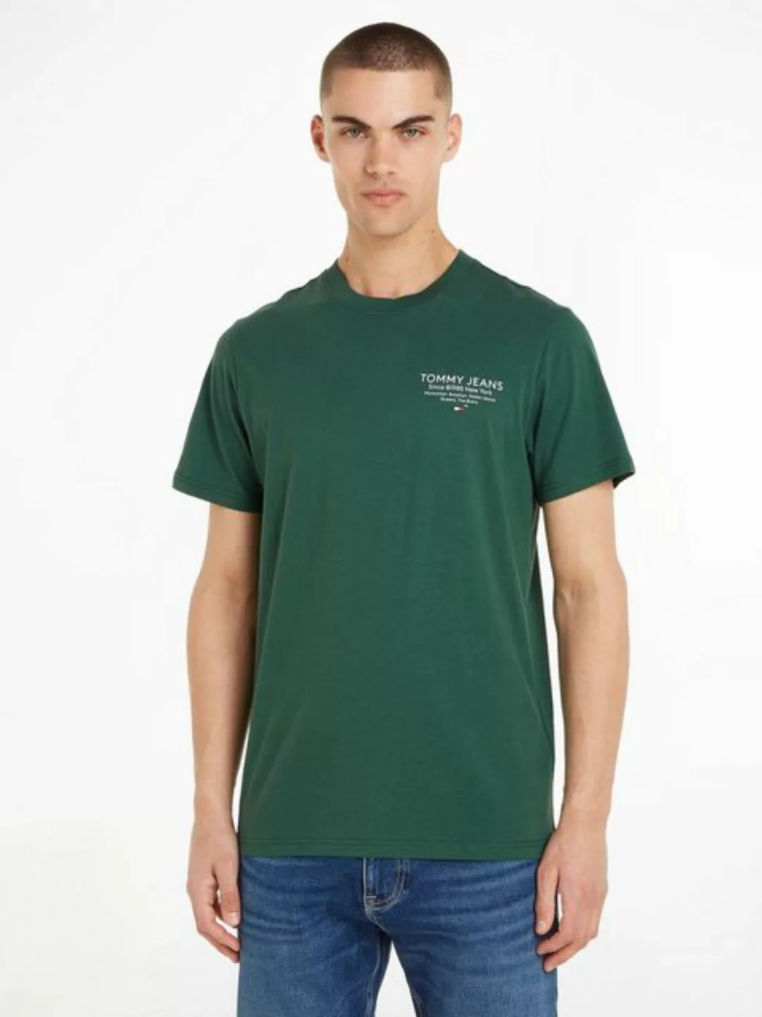 Tommy Jeans T-Shirt TJM SLIM ESSTNL GRAPHIC TEE EXT mit Tommy Jeans Logodru günstig online kaufen