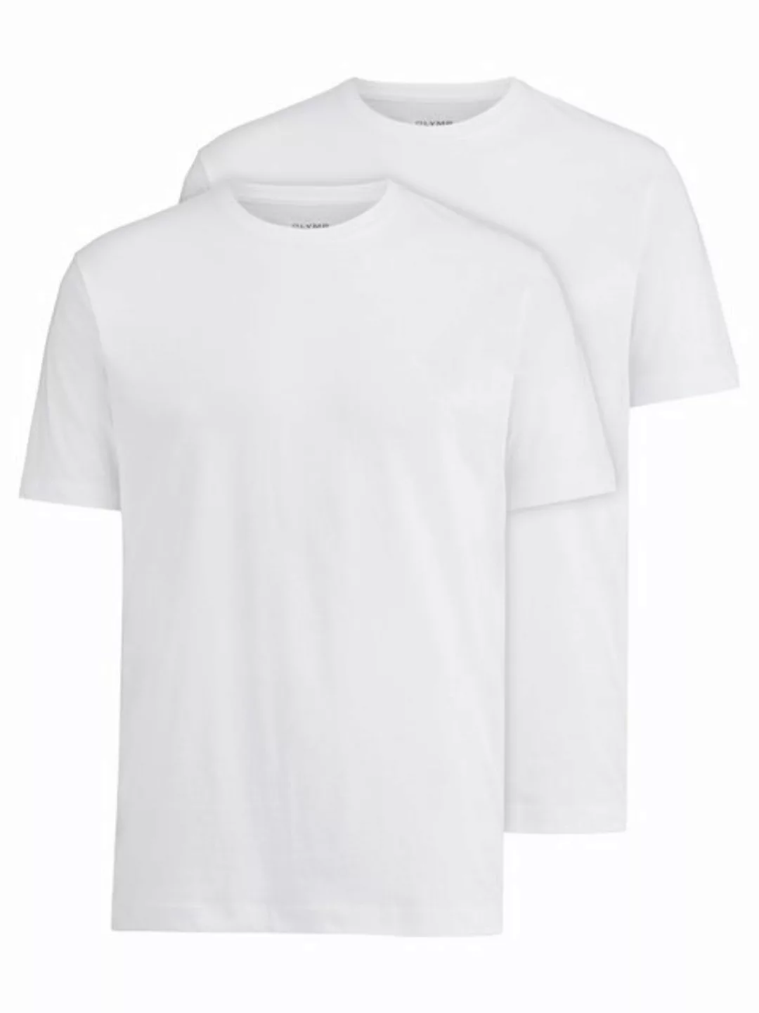 OLYMP T-Shirt/ Unterziehshirt Regular Fit Rundhals 2er Pack - Größe M günstig online kaufen