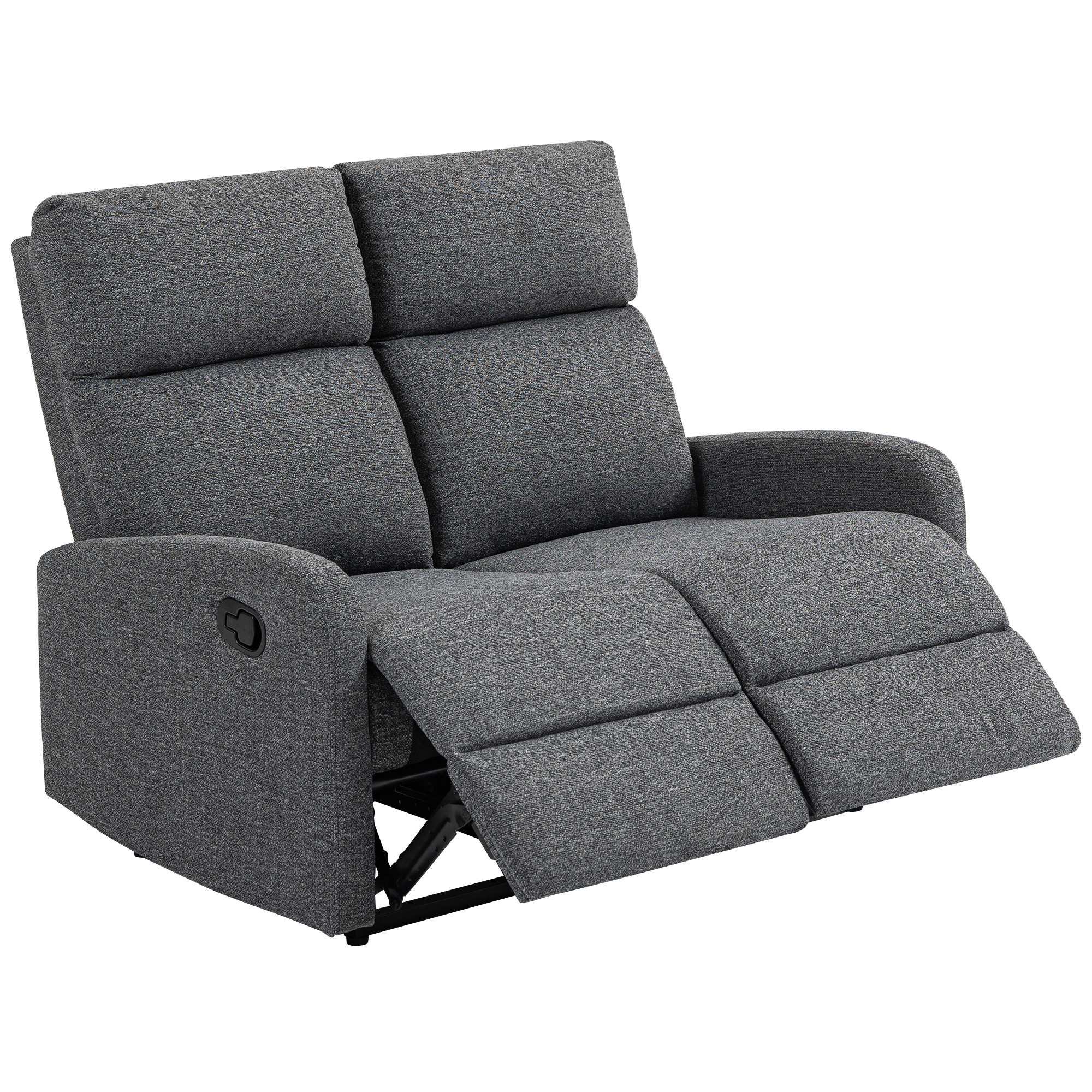 HOMCOM 2-Sitzer-Sofa aus Samt mit unabhängiger Neigung bis zu 145°, Moderne günstig online kaufen