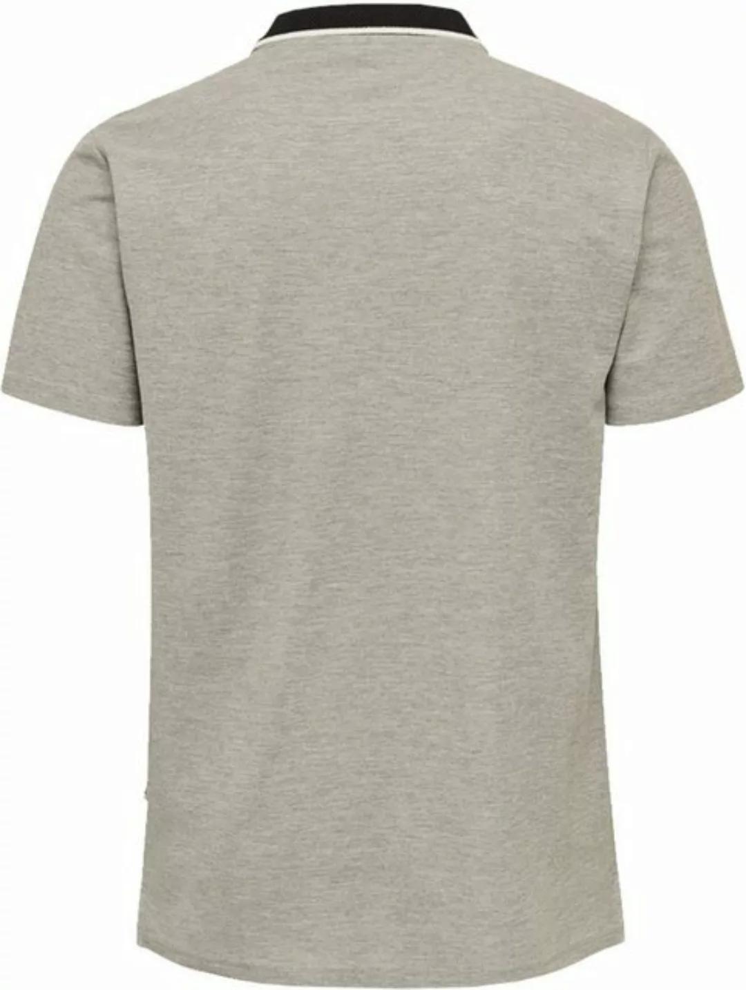 hummel Poloshirt hmlMOVE POLO GREY MELANGE günstig online kaufen