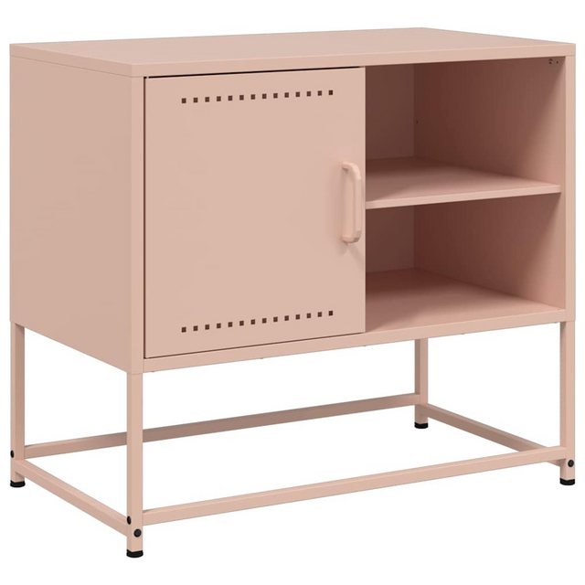 vidaXL TV-Schrank TV-Schrank Rosa 68x39x60,5 cm Stahl (1-St) günstig online kaufen