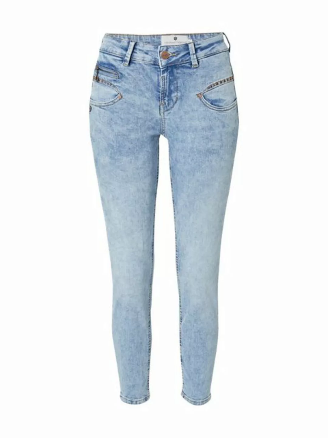 Freeman T. Porter 7/8-Jeans Alexa (1-tlg) Weiteres Detail, Patches, Plain/o günstig online kaufen
