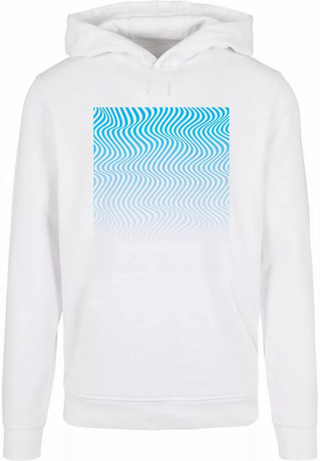 Merchcode Kapuzensweatshirt Merchcode Herren Summer - Wavy Pattern Basic Ho günstig online kaufen