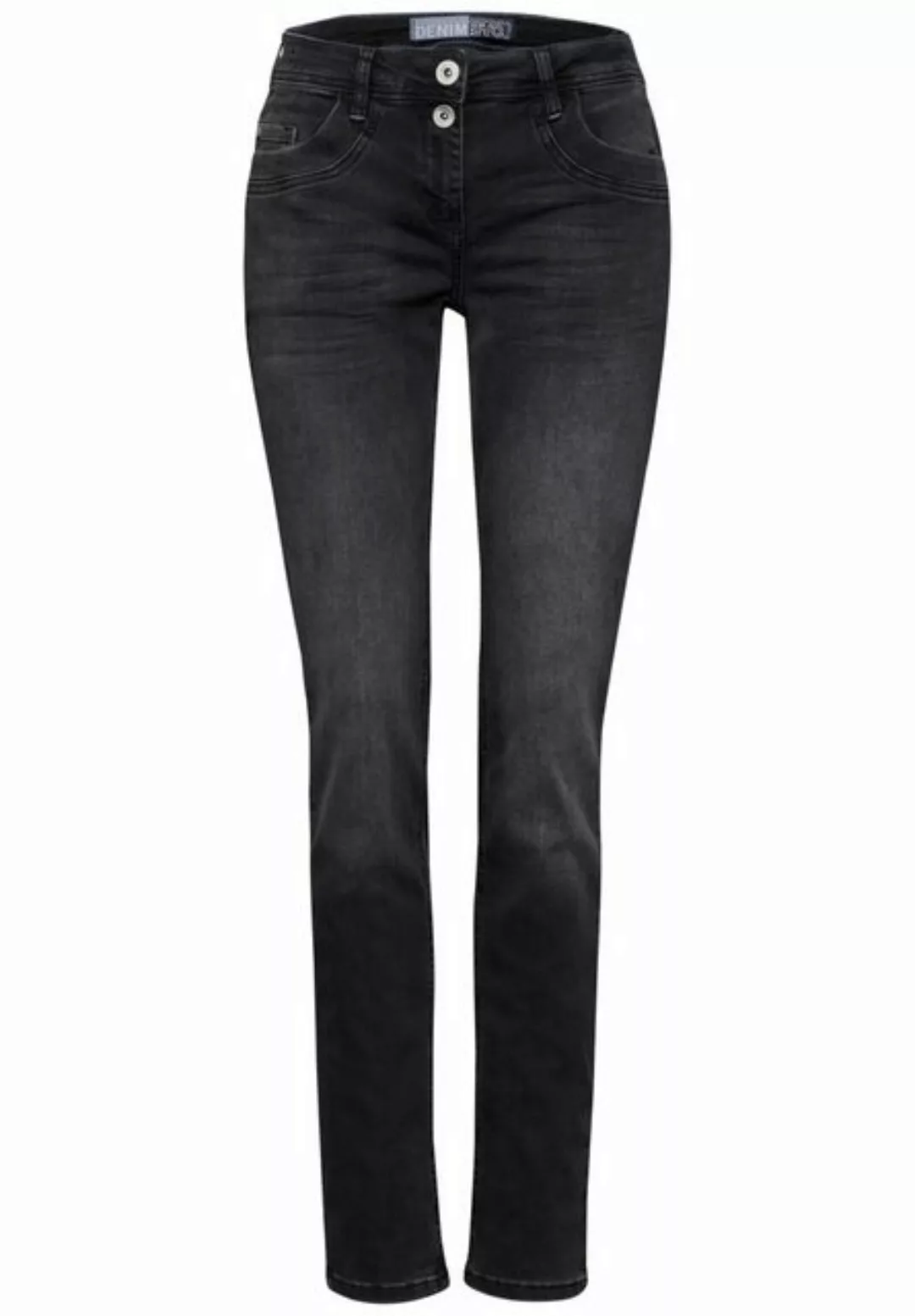 Cecil Dehnbund-Hose Style NOS DT Scarlett Black Wa günstig online kaufen