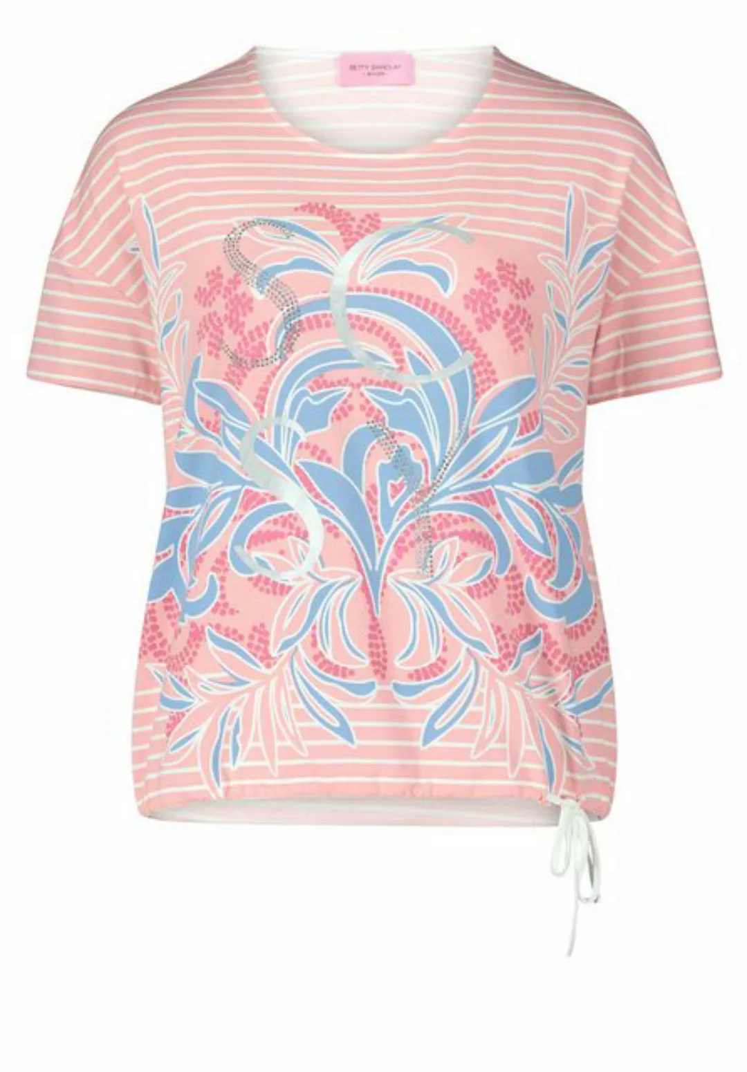 Betty Barclay Kurzarmshirt Betty Barclay Ringelshirt mit Blumenprint (1-tlg günstig online kaufen