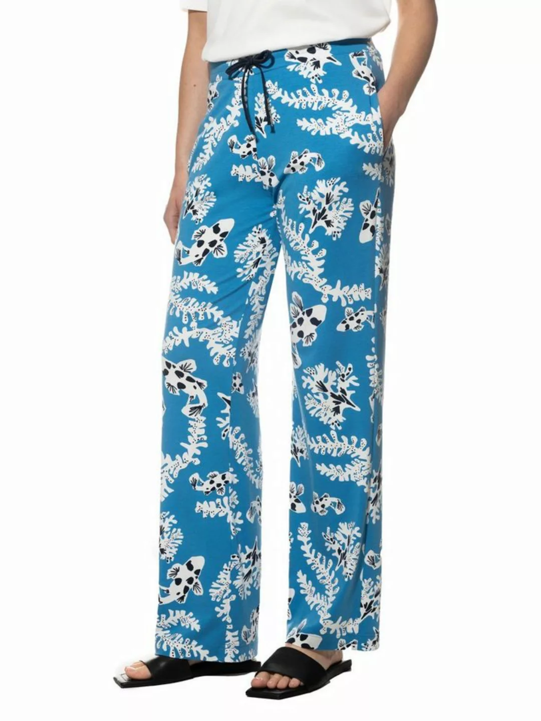 Mey Loungehose Mey Hose lang 17731 holiday blue (1 Stück, 1-tlg., 1 Stück) günstig online kaufen