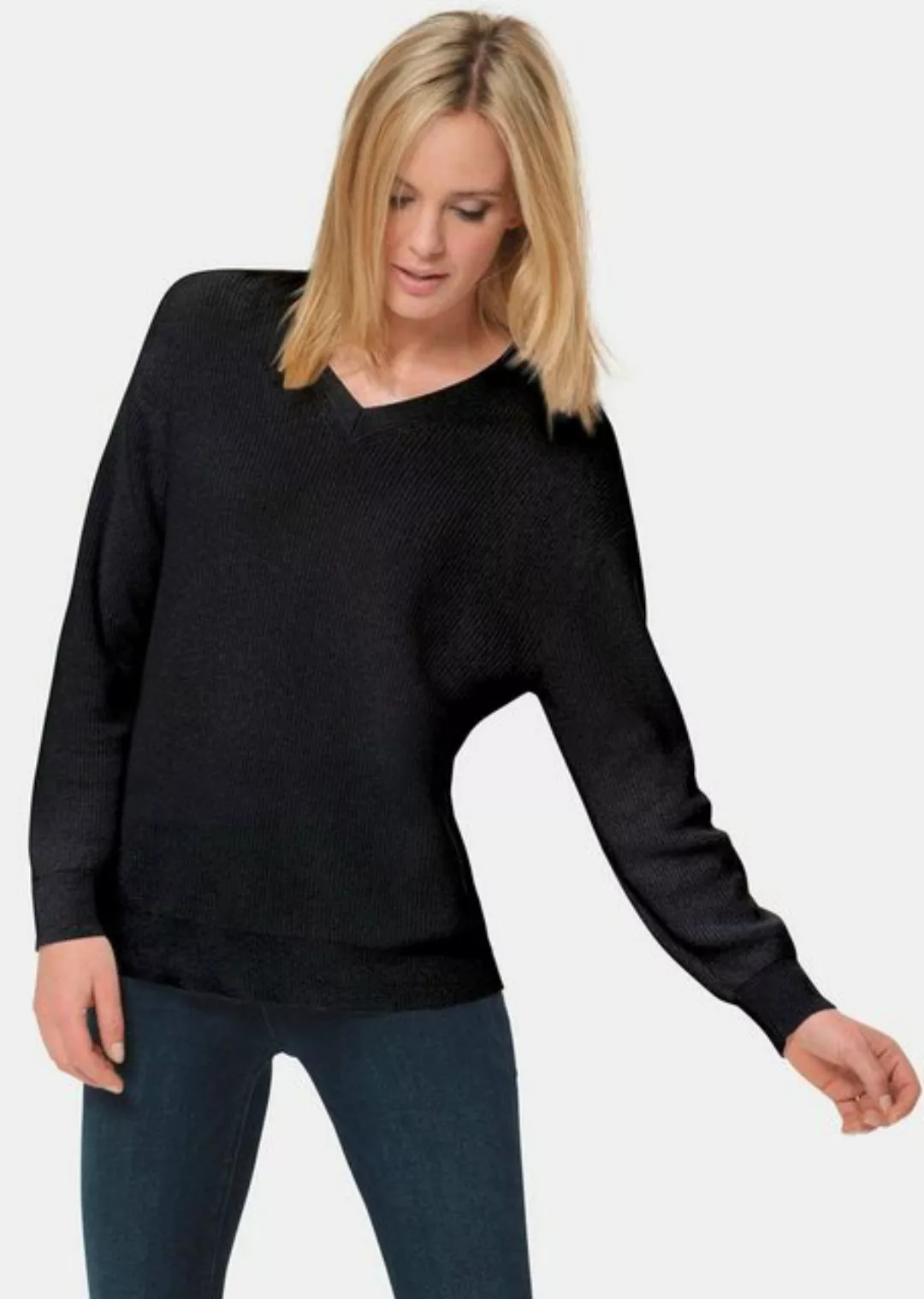 GOLDNER Strickpullover Kurzgröße: günstig online kaufen