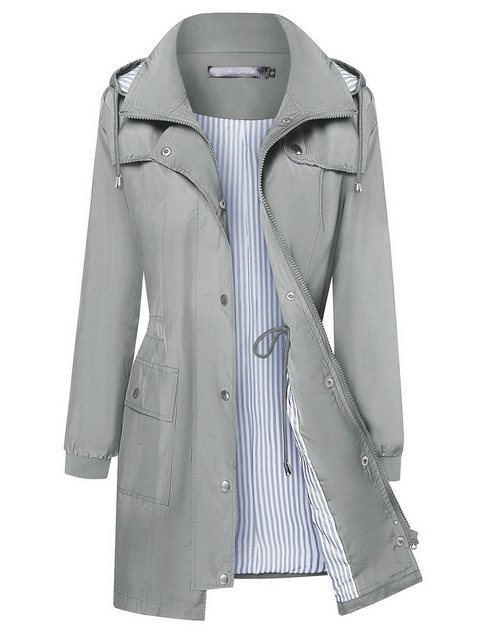 Nebelmeer Funktionsjacke Damen wasserdichter Trenchcoat Bergsteigen im Frei günstig online kaufen