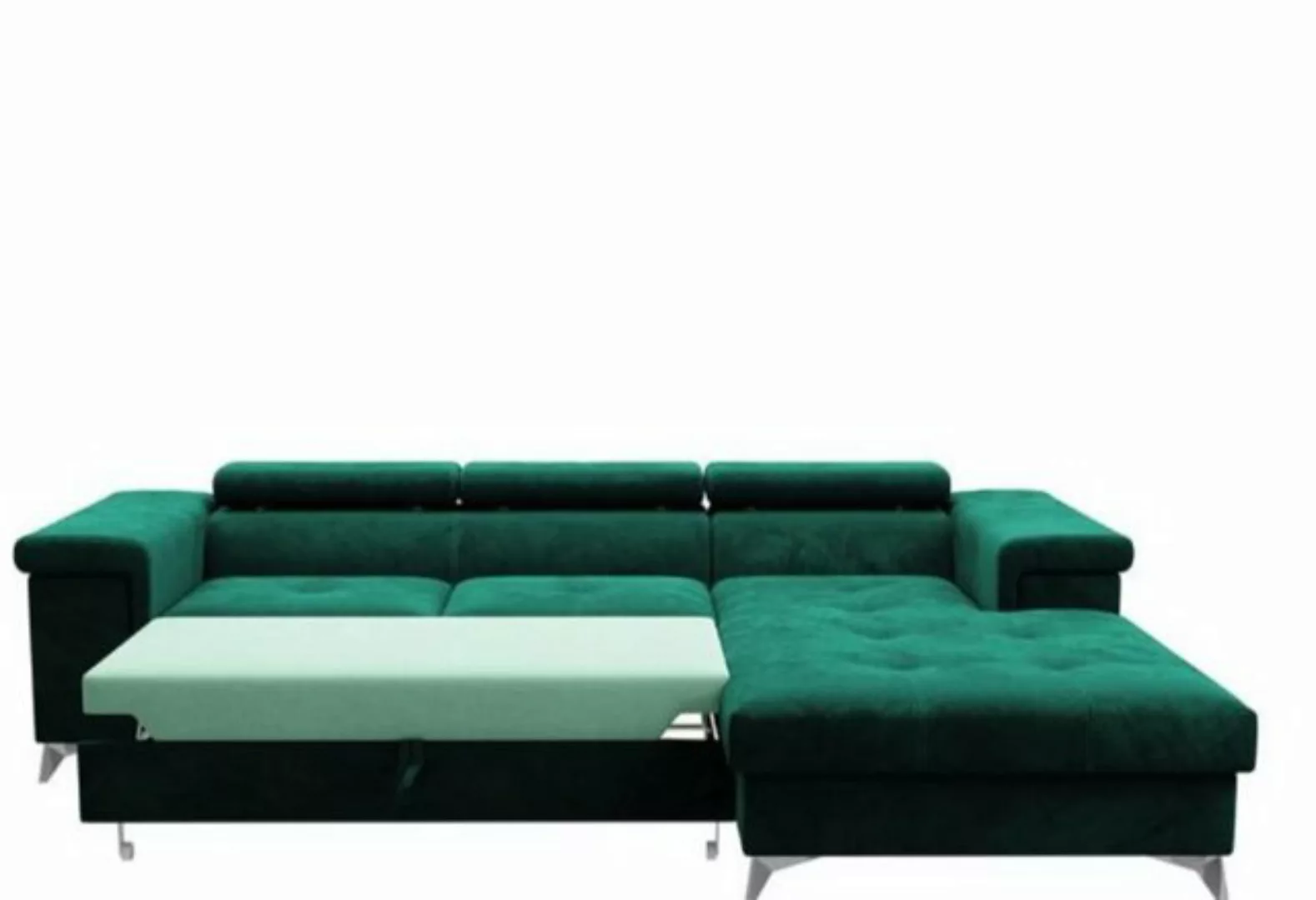 DB-Möbel Wohnlandschaft Wohnlandschaft Marokko Schlafcouch in L-Form 280 cm günstig online kaufen