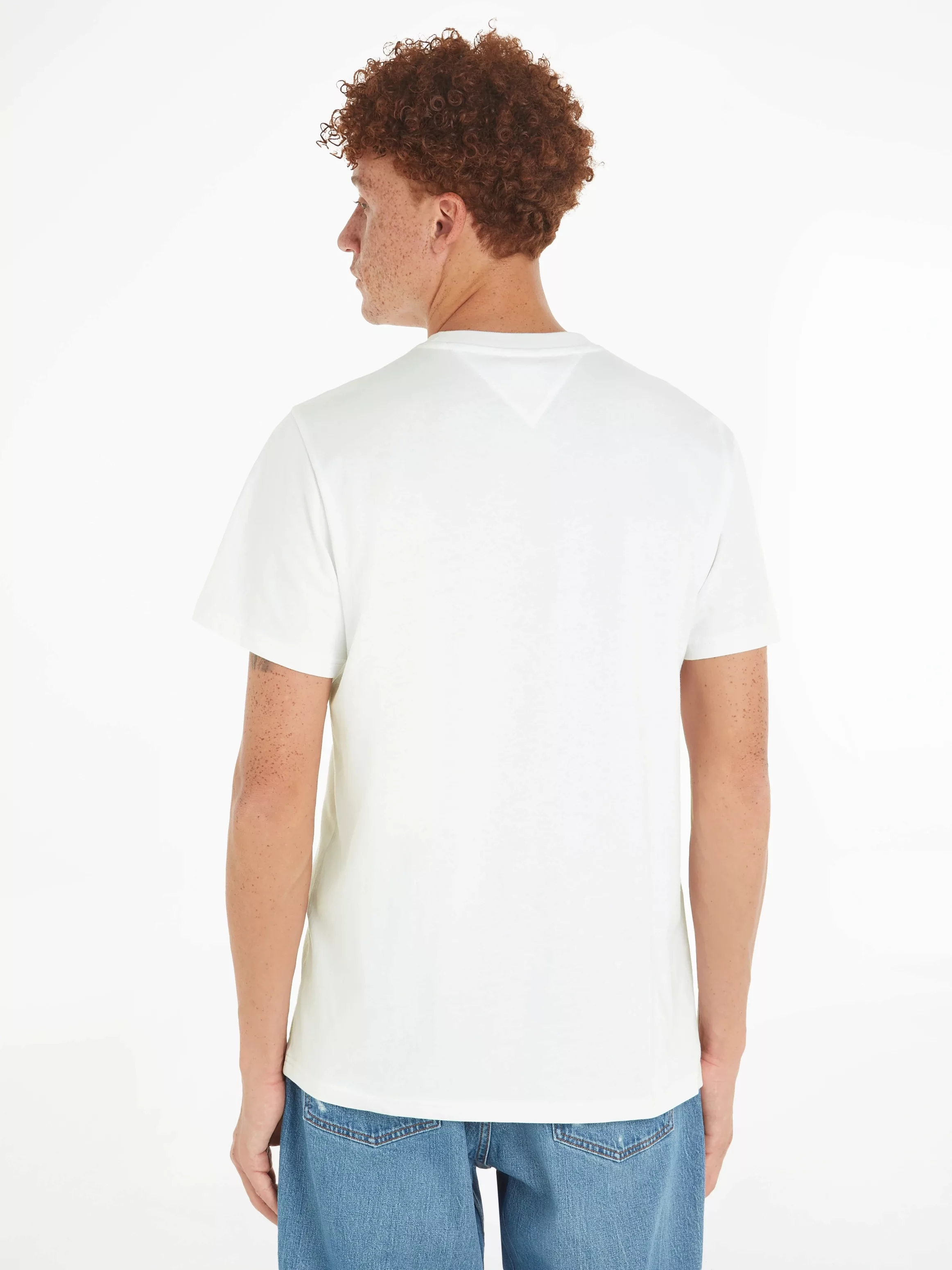 Tommy Jeans T-Shirt "TJM SLIM ESSTNL GRAPHIC TEE EXT", mit Tommy Jeans Logo günstig online kaufen