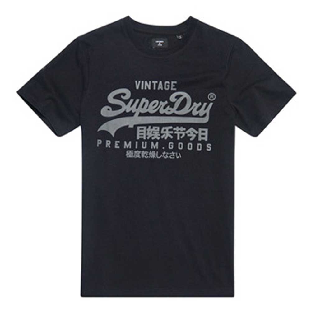 Superdry Vintage Logo Tonal Kurzarm T-shirt 2XL Blue Bottle günstig online kaufen