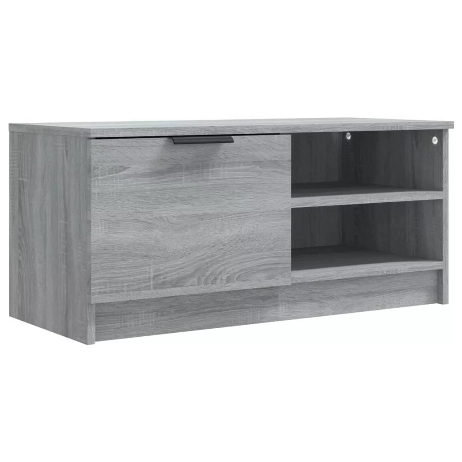 vidaXL TV-Schrank TV-Schrank Grau Sonoma 80x35x36,5 cm Spanplatte Lowboard günstig online kaufen