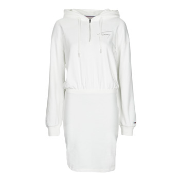 Tommy Jeans  Kurze Kleider TJW TOMMY SIGNATURE HOODIE DRESS günstig online kaufen