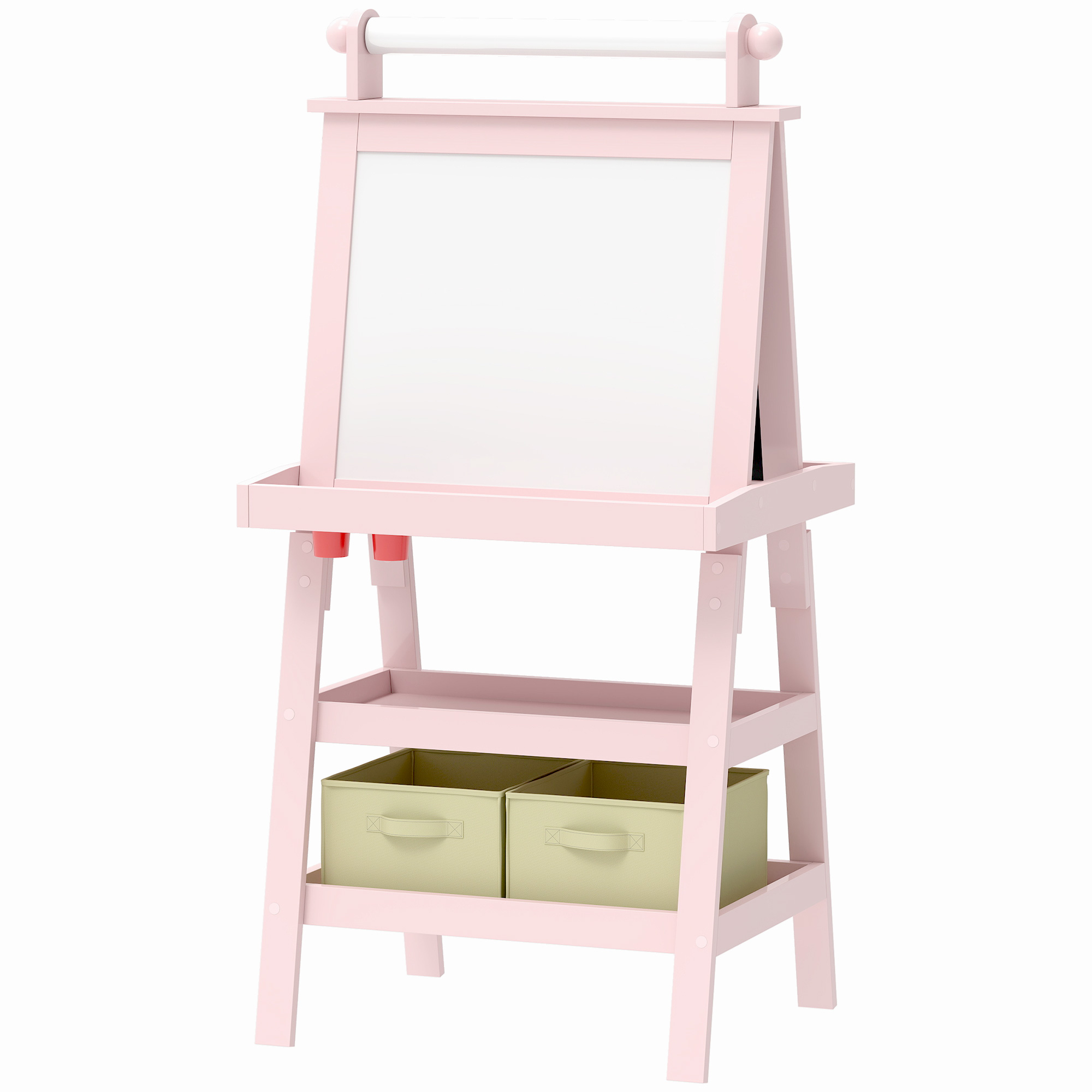 AIYAPLAY Kinder-Malständer 3-in-1 doppelseitige Tafel für Kinder mit magnet günstig online kaufen
